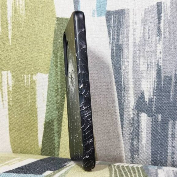 Samsung Galaxy S25 Plus Spider Web Tough Phone Case Duel Layers Matte Black & Wh - Picture 9 of 9